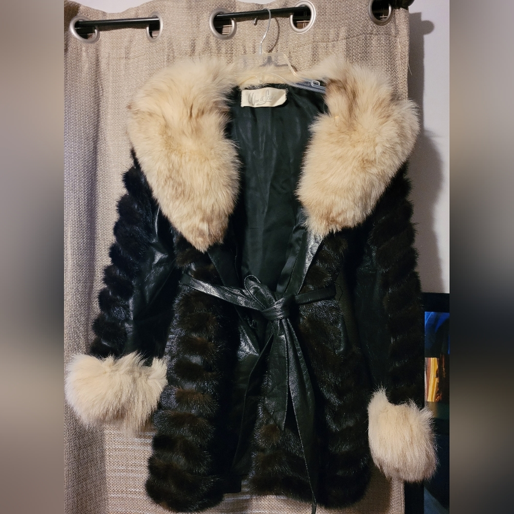 Wm. a. Lewis Fur Coat (fox, mink, leather)